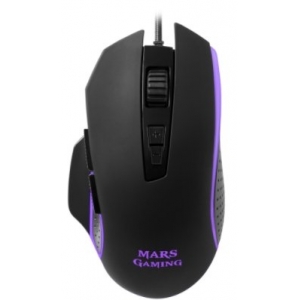 Mars Gaming MM018 Gaming Mouse with Additional Buttons / RGB / 4800 DPI / USB / Black