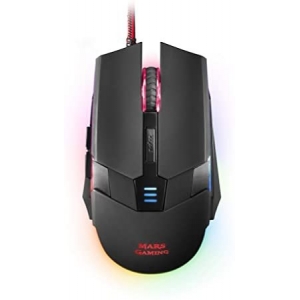 Mars Gaming MM116 Gaming Mouse with 7 LED RGB Colors 3200 DPI USB Black