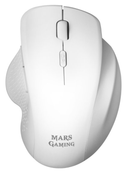 Mars Gaming MMWERGOW Wireless Mouse with Additional Buttons 3200 DPI White