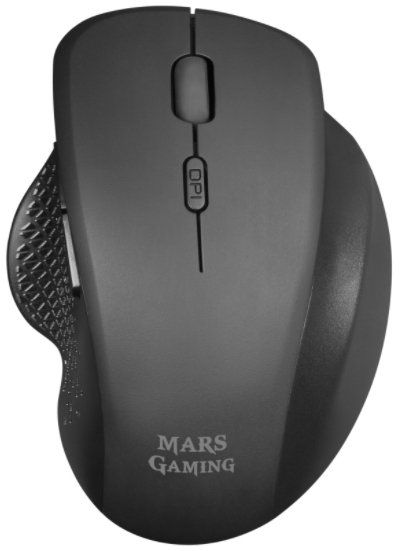 Mars Gaming MMWERGO Wireless Mouse with Additional Buttons 3200 DPI Black