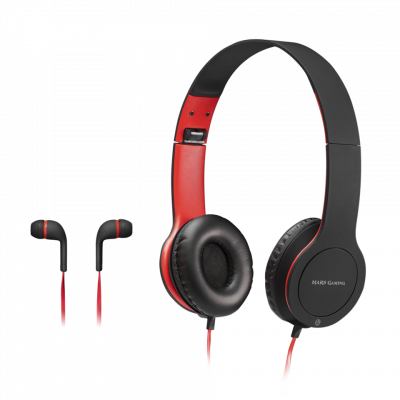 Mars Gaming MHCXУ Combo 2in1 Headphone set with 3.5mm microphone