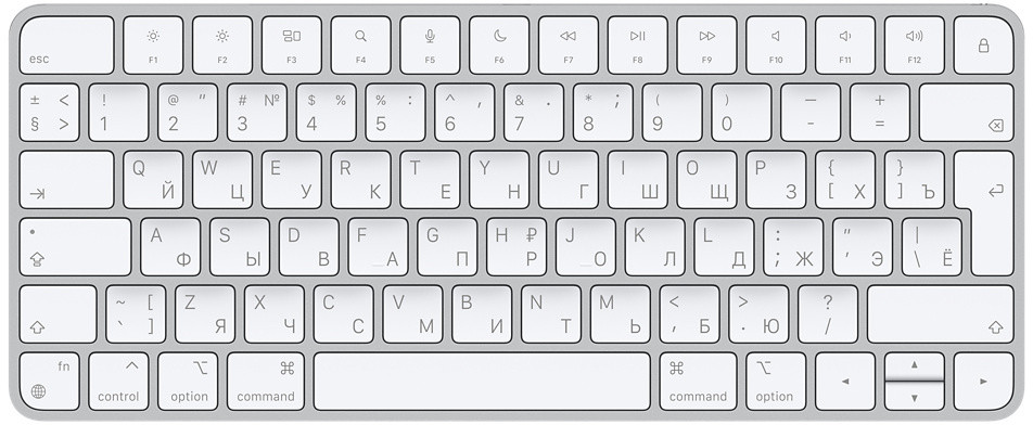 Apple Magic Keyboard RUS, silver