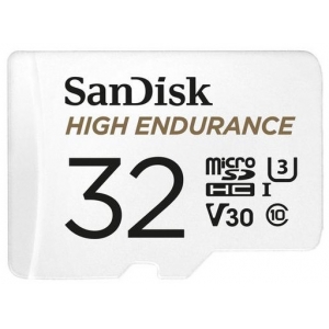 Sandisk карта памяти microSDHC 32GB High Endurance UHS-I Class 10 V30