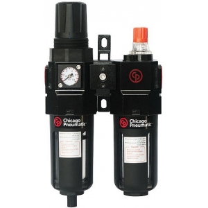 FILTER-REGULAATOR-ÕLITAJA 1 / 2". 2640L / MIN. 0-15BAR BSP-KEERE CHICAGO PNEUMATIC