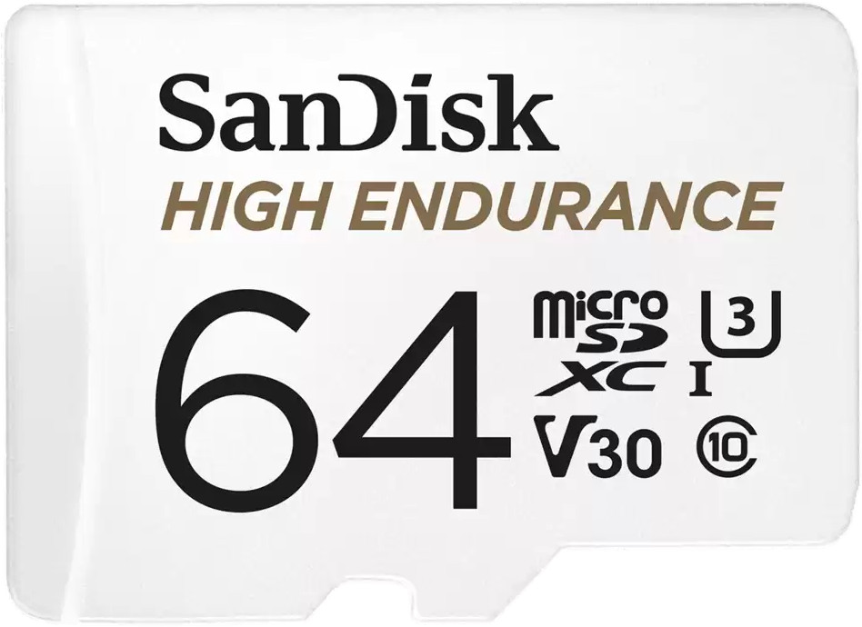 Sandisk mälukaart microSDXC 64GB High Endurance