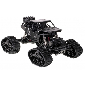 RoGer Rock Crawler 2in1 Radio controlled Car / 2.4Ghz  / 4x4 / 20 km/h / 1:16 / Black