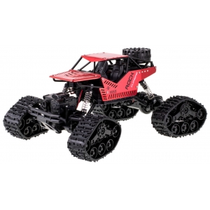 RoGer Rock Crawler 2in1 Radio controlled Car / 2.4Ghz  / 4x4 / 20 km/h / 1:16 / Red