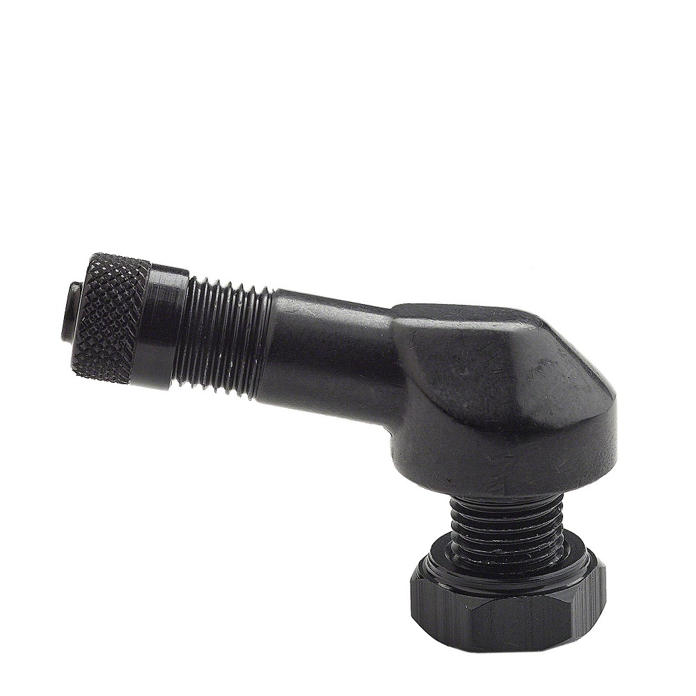 TL-MET.VENTIIL. MOTO. 25LMS  /  V1-10-2. MUST. 80-KRAADI NURGAGA. L=22.5+24MM. AVA=8.3MM