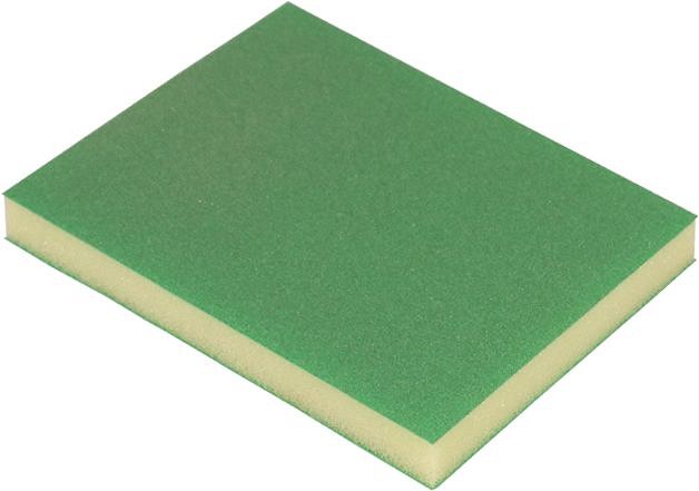KOVAX DOUBLEFLEX VAHTKUMM+KARUKEEL ULTRA FINE ROHELINE (P800) 123X98X13MM 1TK