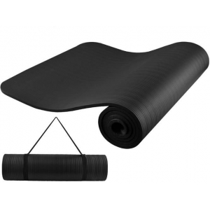RoGer Fitness Mat 1cm Black