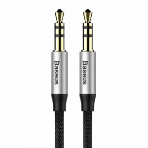 Baseus M30 Aux Audio Cable 3.5 mm -> 3.5 mm 1m Black
