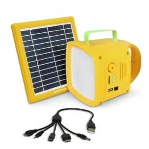 Promate SOLARTORCH-1 Solar powered camping lamp with built-in FM radio