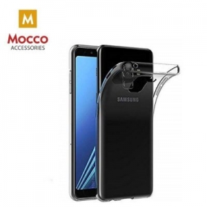 Mocco Ultra Back Case 0.3 mm Силиконовый чехол для Samsung G965 Galaxy S9 Plus Прозрачно-Чёрный