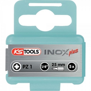 1 / 4" KRUVIK. OTSIK INOX PZ2 / 25MM 5TK KS TOOLS