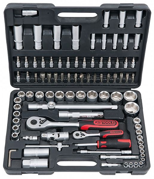 94-OS. TÖÖRIISTAKOMPLEKT 1 / 4"+1 / 2" KS TOOLS