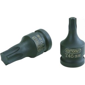 LÜHIKE LÖÖK TORXOTSIK T80 1 / 2" (L=60MM) KS TOOLS