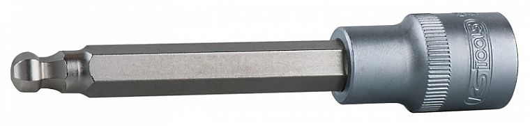 HEX BIT SOCKET.BALL ENDED.LONG.1 / 2".6MM