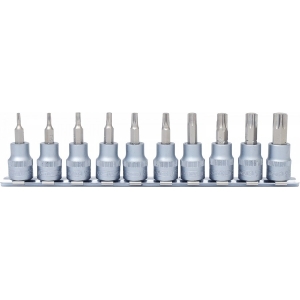 10-OS. TORX OTSIKUTE KOMPL. 3 / 8". T10-T55 KS TOOLS