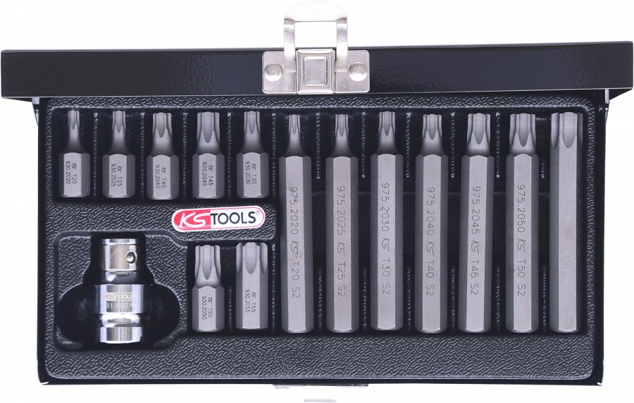 15-OS. TORX OTSIKUTE KOMPLEKT PIKK / LÜHIKE KS TOOLS