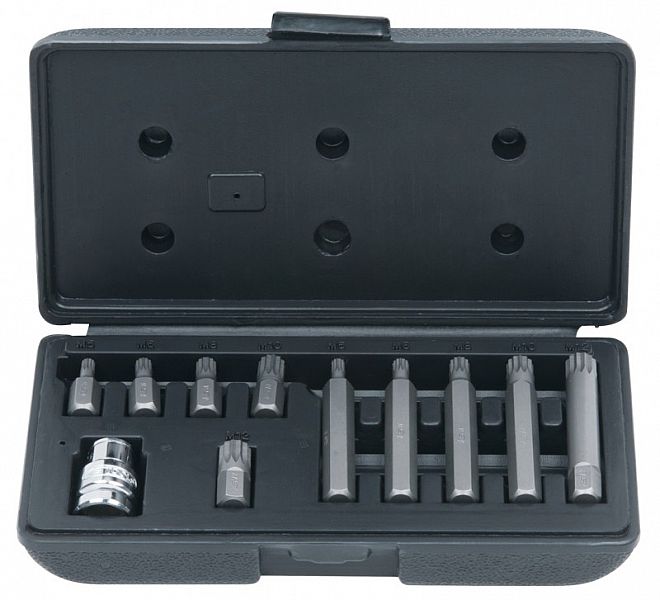 11-OS. 12-TÄHIKOTSIKUTE KOMPL. PIKK / LÜH XZN M5-M12 KS TOOLS