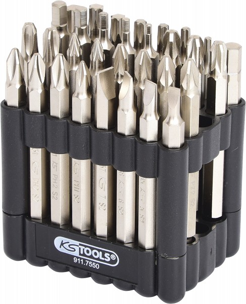 32-OS. ERINEVATE OTSIKUTE KOMPL. 1 / 4" 75MM KS TOOLS