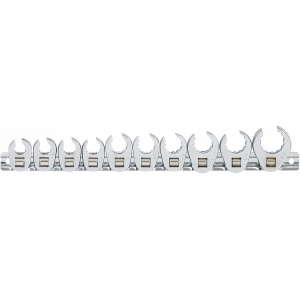 12-KANT AVATUD SILMUSVÕTMETE KOMPL. 10-19MM 3 / 8" AVAGA KS TOOLS
