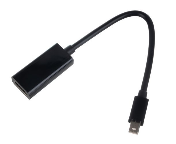 RoGer Adapter to Transfer DP to HDMI Black