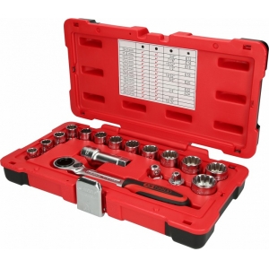 17-OS. LÄBIVA AVAGA PADRUNITE KOMPL. 10-24MM KS TOOLS