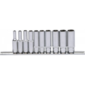 10-OS. 1 / 4" PIKKADE PADRUNITE KOMPL. SIINIL 4-13MM KS TOOLS