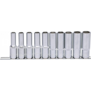 10-OS. 1 / 2" PIKKADE PADRUNITE KOMPL. SIINIL 10-19MM KS TOOLS