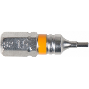 KRUVIK. OTSIK KUUSKANT 1.5MM / 25MM 1TK TORSION KS TOOLS