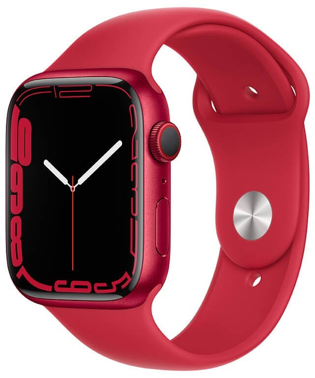 Apple Watch 7 GPS + Cellular 45mm Sport Band PRODUCT(RED) (MKJU3EL/A)