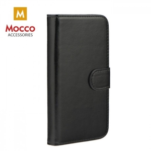 Mocco Twin 2 in 1 Leather Book Case + Back Case For Sony Xperia XA2 Black