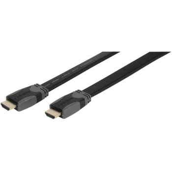Vivanco кабель HDMI - HDMI 5 м плоский (47105)