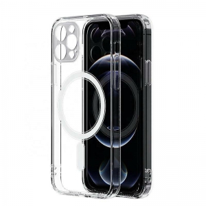 Mocco MagSafe Back Case 1 mm Силиконовый чехол для Apple iPhone 13 Прозрачный