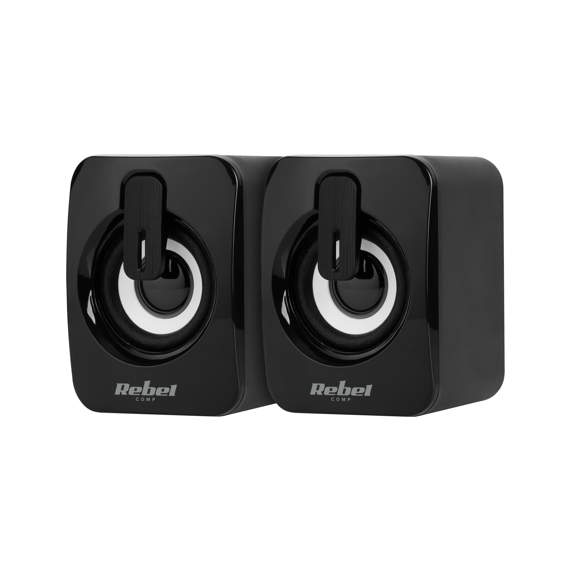 Rebel CS-15 Desktop 2.0 Speakers 2x 3W with 3.5mm Audio / USB