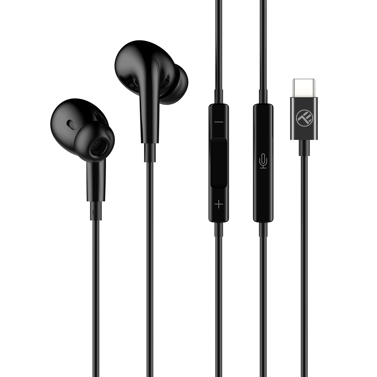 Tellur Attune in-ear headphones Type-C black