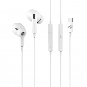 Tellur Attune in-ear headphones Type-C white