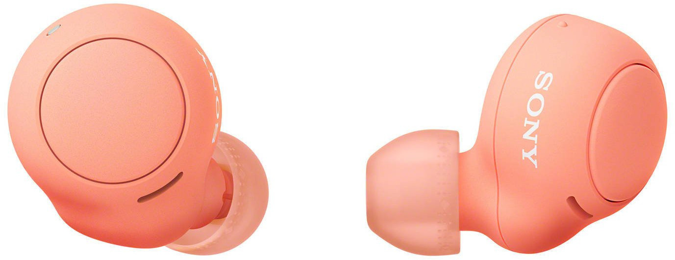Sony juhtmevabad kõrvaklapid WF-C500D, roosa