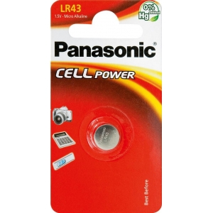 Panasonic батарейка LR43/1B