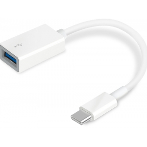 TP-Link adapter USB-A - USB-C, valge (UC400)