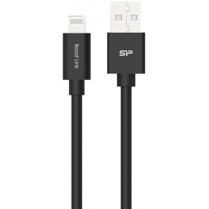 Silicon Power кабель USB - Lightning Boost Link 1 м, черный