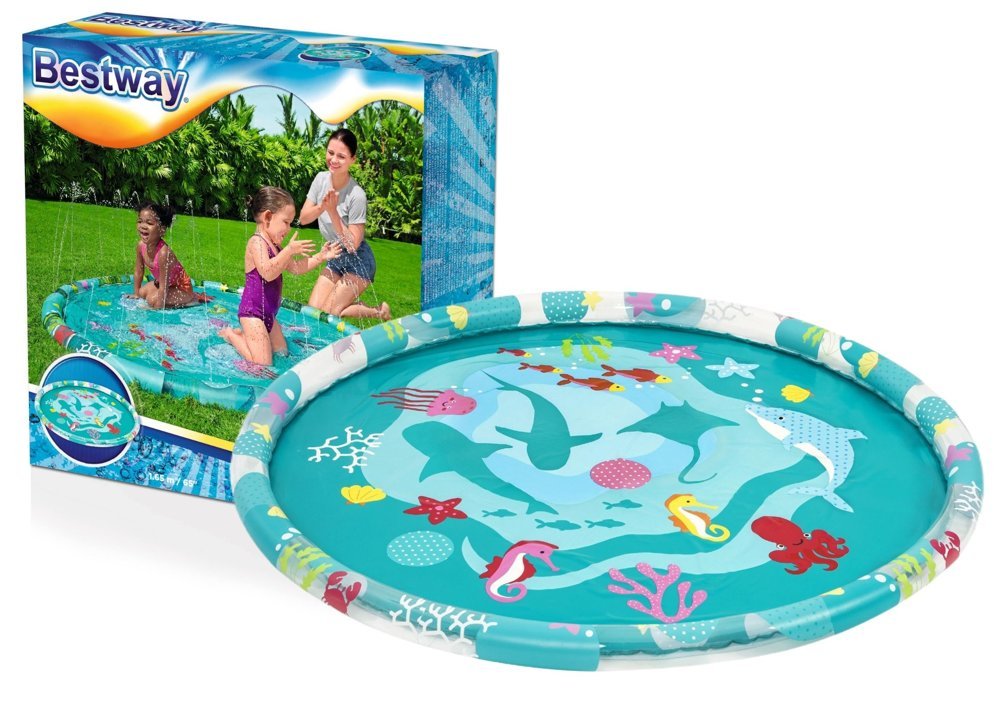 BESTWAY 52487 Inflatable Paddling Pool With A Fountain For Children from 2 years 165 cm