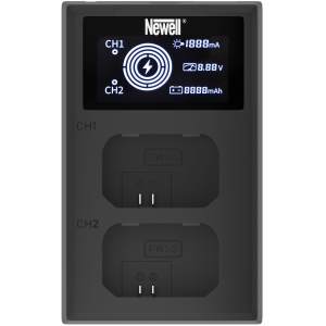 Newell akulaadija FDL-USB-C Dual-Channel Sony NP-FW50