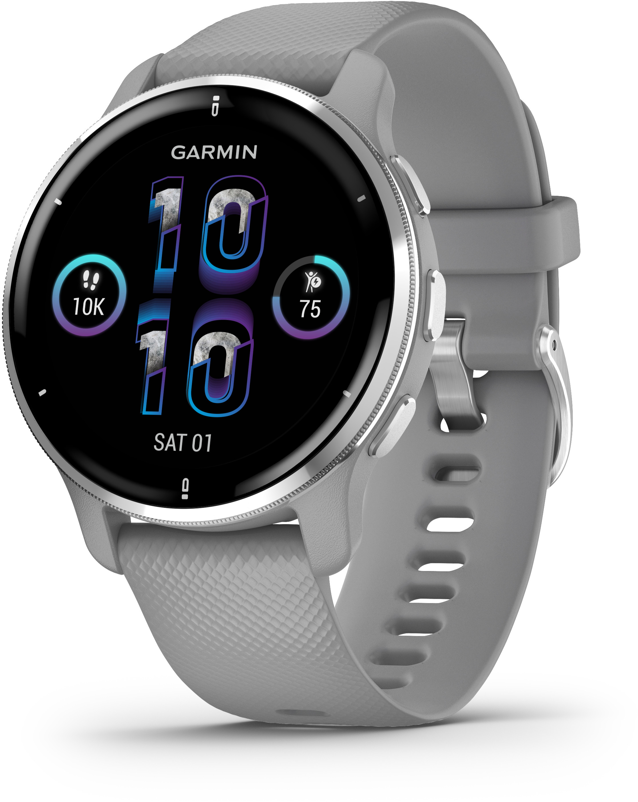 Garmin Venu 2 Plus, powder gray