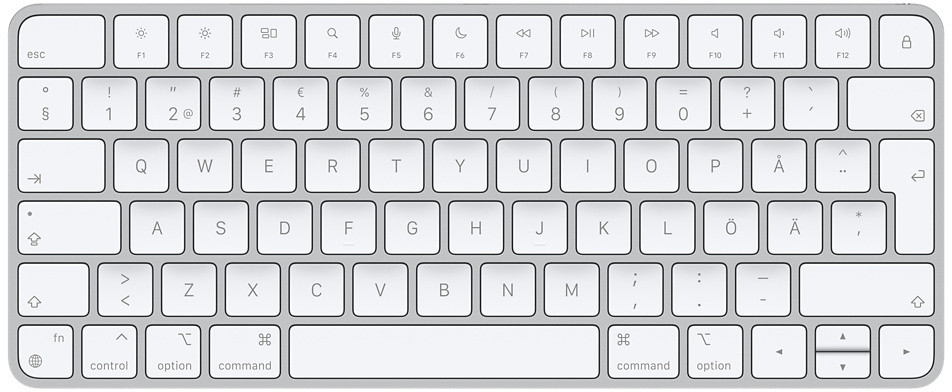 Apple Magic Keyboard SWE, valge