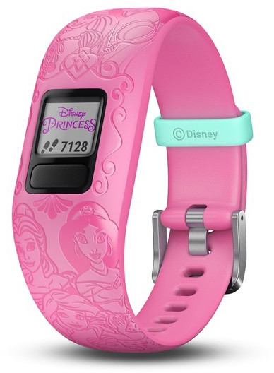 Garmin aktiivsusmonitor Vivofit Jr.2 Disney Princess, reguleeritav