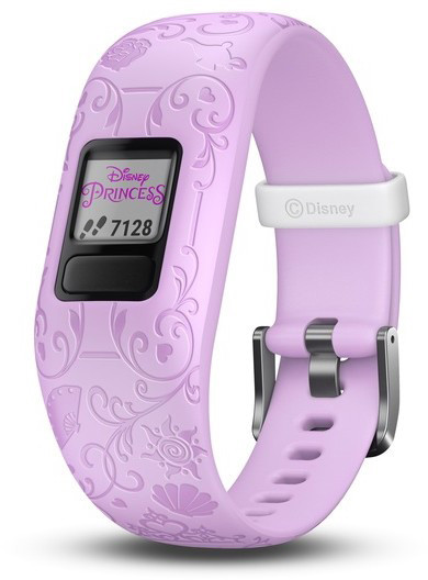 Garmin aktiivsusmonitor Vivofit Jr.2 Disney Princess, lilla reguleeritav