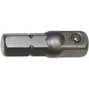 1 / 4" KUUSKANT - 1 / 4" NELIKANT ADAPTER PADRUNITELE 30MM PIKK TRIUMF