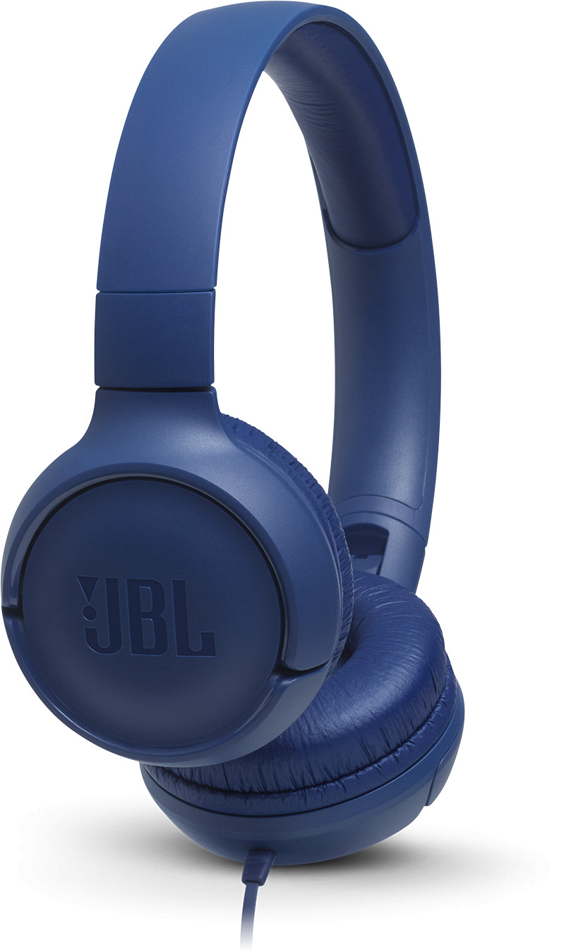 JBL kõrvaklapid + mikrofon Tune 500, sinine